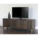 Greyson 78.75 inch Smoke Acacia Media Console and Cabinet